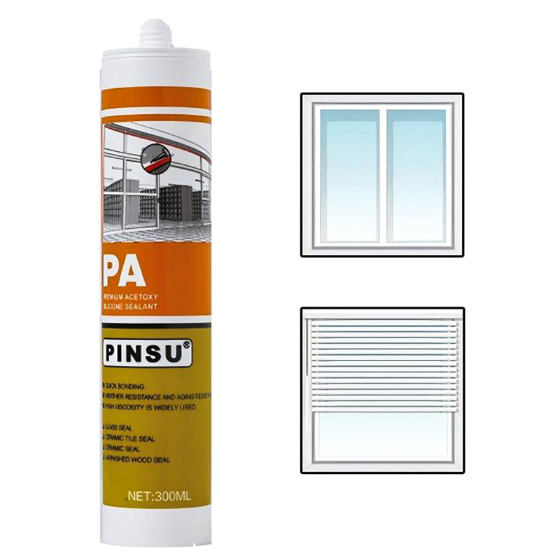 PINSU-PA 快速固化防水防霉醋酸硅胶密封胶,适用于浴室和厨房 PINSU-PA 快速固化防水防霉醋酸硅胶密封胶,适用于浴室和厨房